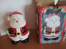 2teiliger Nikolaus aus Keramik 26 cm hoch