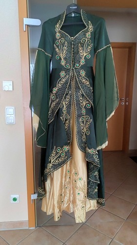 Hennakleid kaftan stickereien - ,