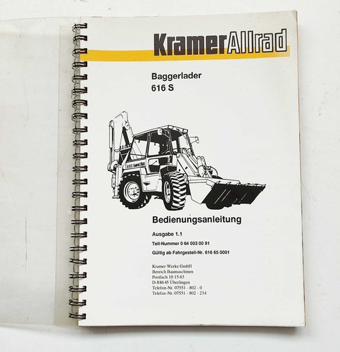 Kramer baggerlader 416 - 416, s 