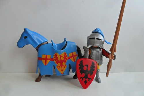 Playmobil ritter zu pferd - playmobil---,