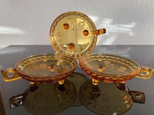 Art deco bernsteinfarbene - 3,