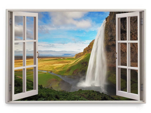 120x80cm wandbild fensterbild - wandbild,