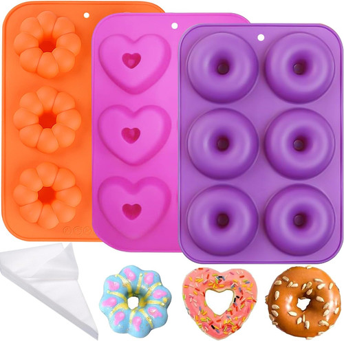 Silikon donutformen set - silikon-donutformen,
