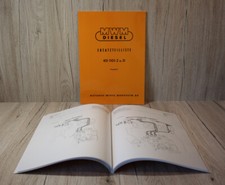 MWM Ersatzteilliste Motor