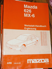 MAZDA  Werkstatthandbuch Mazda 626  MX-6 Ergänzung 1996