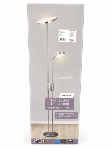 Led stehleuchte smilla - smilla, silber