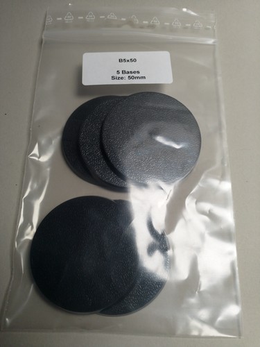 Base rundbase - 5x, mm