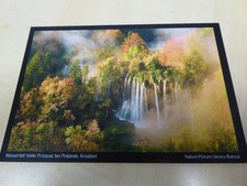 +++ AK Wasserfall Veliki Prstavac, Poljanak, Kroatien, Harenberg Kalender 2025