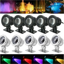 1-10x RGB LED Unterwasser