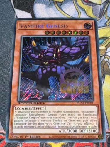 Vampire genesis karte - gi, oh