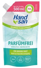 Cremeseife parfümfrei Nachfüllbeutel | parfüm- seifen und farbstofffrei | Hän...