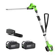 Akku-Teleskop-Heckenschere