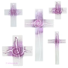 Glaskreuz Wandkreuz Kreuz aus