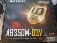 AB350M-D3V/Ryzen 5 1600x