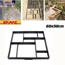 60X50CM Pflasterform Rechteck Betonform Schablone DIY Gießform für Balkon Garten