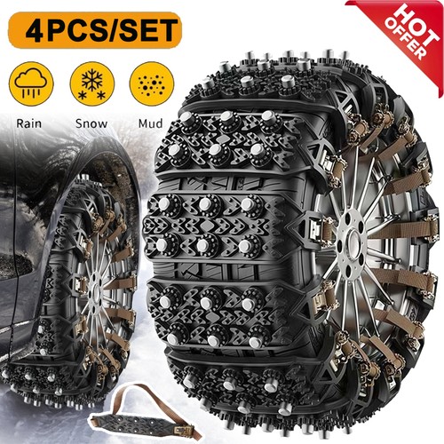 4tlg auto stabile schneeketten - 4tlg,