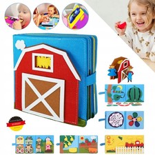 Montessori Quiet Book 3D Filz