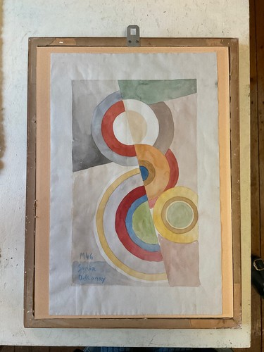 Aquarell signiert mit sonia - aquarell,,