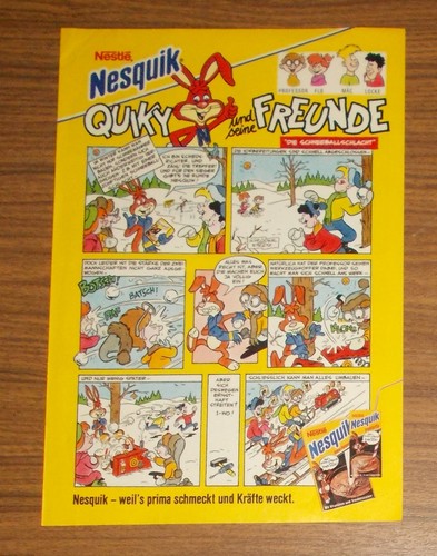 Seltene werbung nesquik die - seltene,