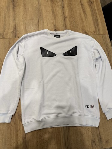 Fendi pullover weiß unisex - pullover,