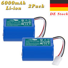 2x 6000mAh 7,4V Ersatzakku Für Vorwerk Kobold VR100 SCM67524 46439 Saugroboter