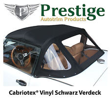 Triumph Spitfire 1971-80 PVC Schwarz Verdeck Capote Capotta Capota Cabriokappen