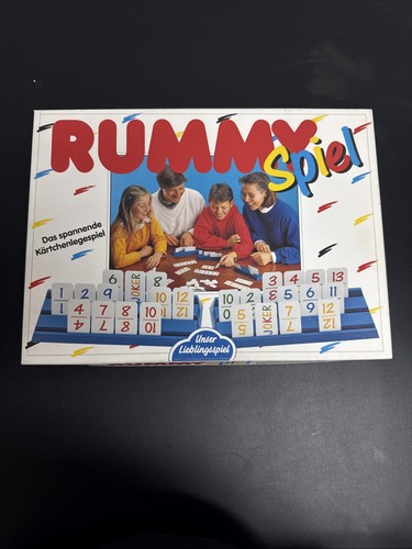 Rummy retro gesellschaftsspiel - retro,