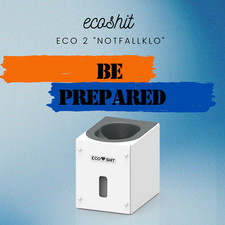 Trenntoilette für Baustelle