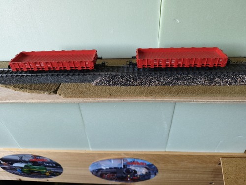 Roco flachwagen rot - rot, h0