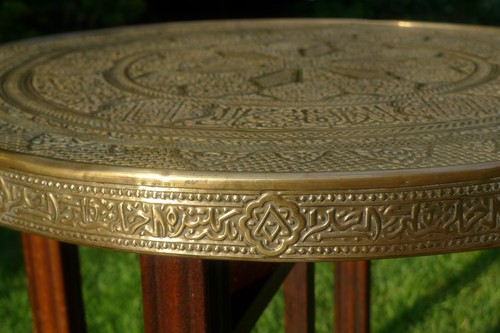 Orientalischer rauchertisch - orientalischer,