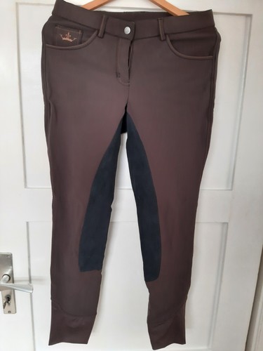 Thermoreithose 80 braun - thermoreithose, gr.