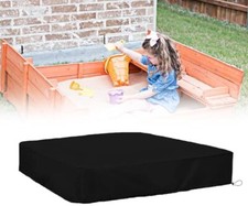 Sandkastenplane Sandkastenabdeckung UV Wasserdicht Abdeckplane für Sandkasten