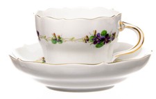Kaffeegedeck Veilchendekor