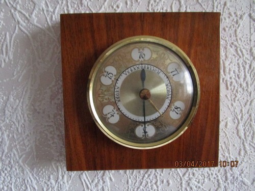 Altes barometer thermometer - ,