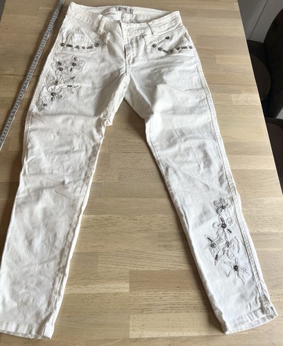 Tredy jeans weiß 38 - jeans, gr.38