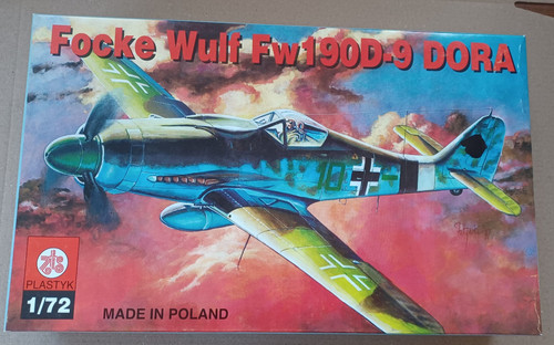 Focke wulf 190d - 1:72, 190d-9