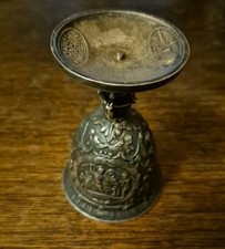 Eisen Becher M.E. Musterschutz 4593 Tauf- Zeremonienbecher mit Engeln und Reiter