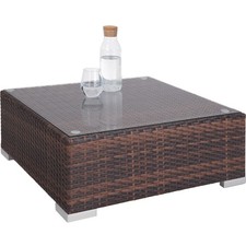 Rattan Lounge Tisch
