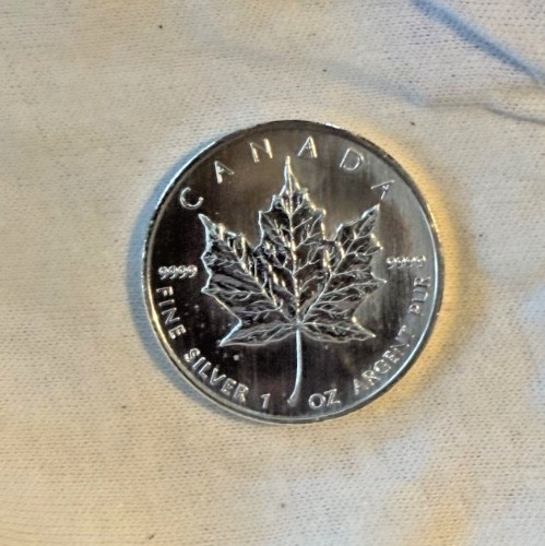 Silber maple leaf - oz,