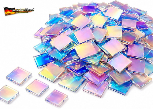 100 stück acryl mosaiksteine - acryl,