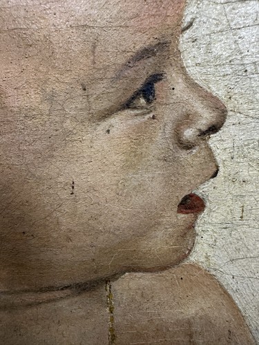 öl auf leinwand signiert - auf,
