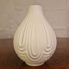 Heinrich Selb Vase Matt Weiß