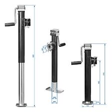 Ausdrehstütze klappbar 1000kg Abstellstütze 570-950mm Stützfuß Anhänger Stahl