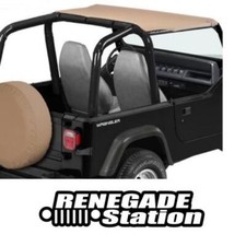 Jeep Wrangler YJ Bikini Top Strapless Style Spice Denim Bestop 92-95