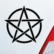 Auto Aufkleber Pentagram