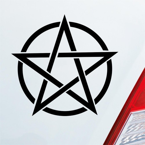 Auto aufkleber pentagram - auto,