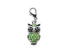 Original Bahnmüller Anhänger Dangle Charms Charm Eule  (2,3 x 1,9cm) (298)  