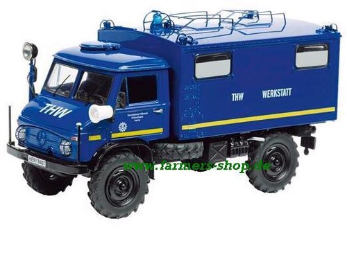 Schuco unimog 404 - 404s, thw