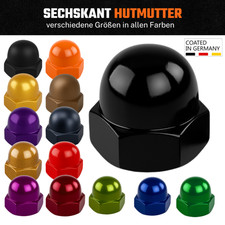 10x Hutmutter | DIN1587 | V2A