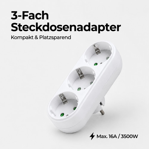 Mehrfachstecker steckdosen - mehrfachstecker,